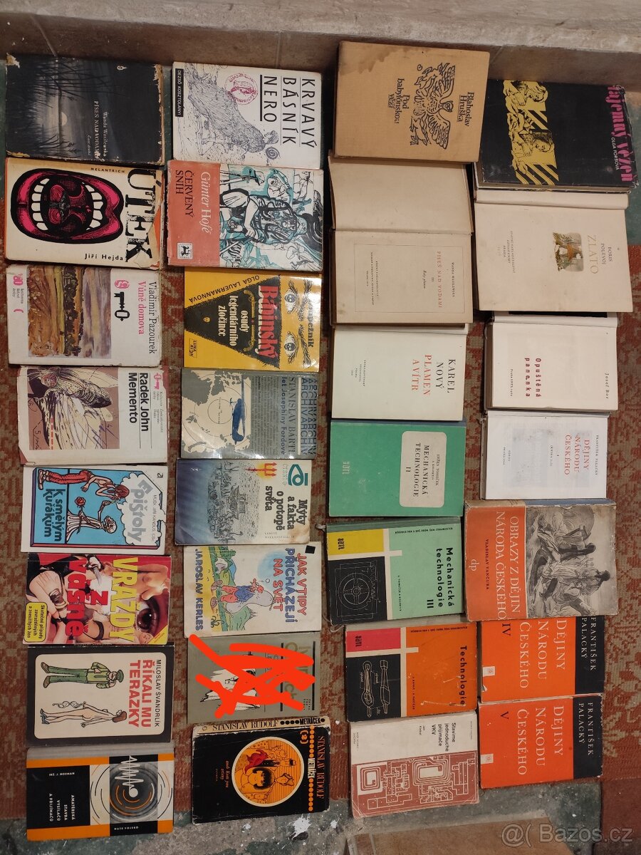 Knihy různých druhů a žánrů - 9