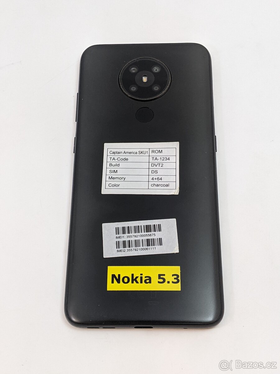 Nokia 5.3 4/64gb black. Záruka 6 měsíců. - 9