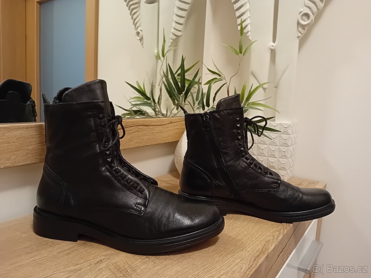 Mjus dámské kotníkové boty vel. 41 kožené - 9