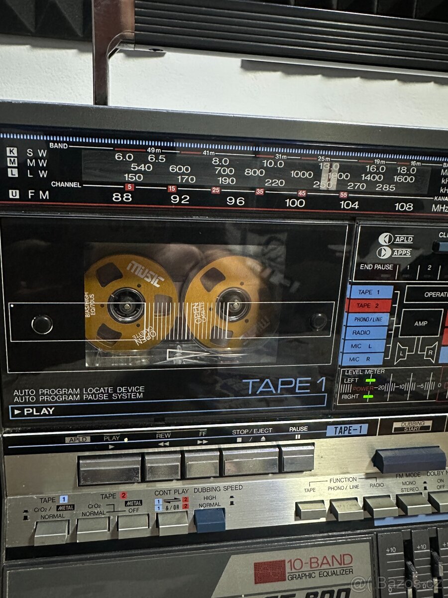 Radiomagnetofon Sharp GF- 800 - 9