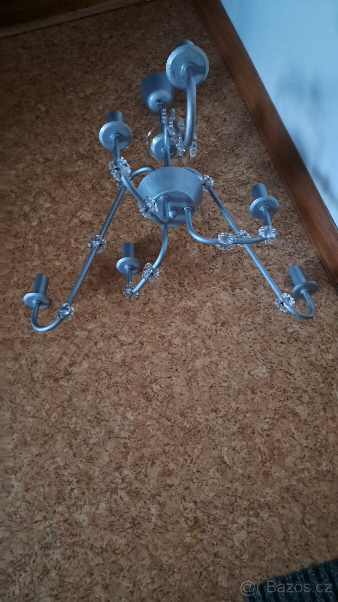kristalovy retro lustr - 9