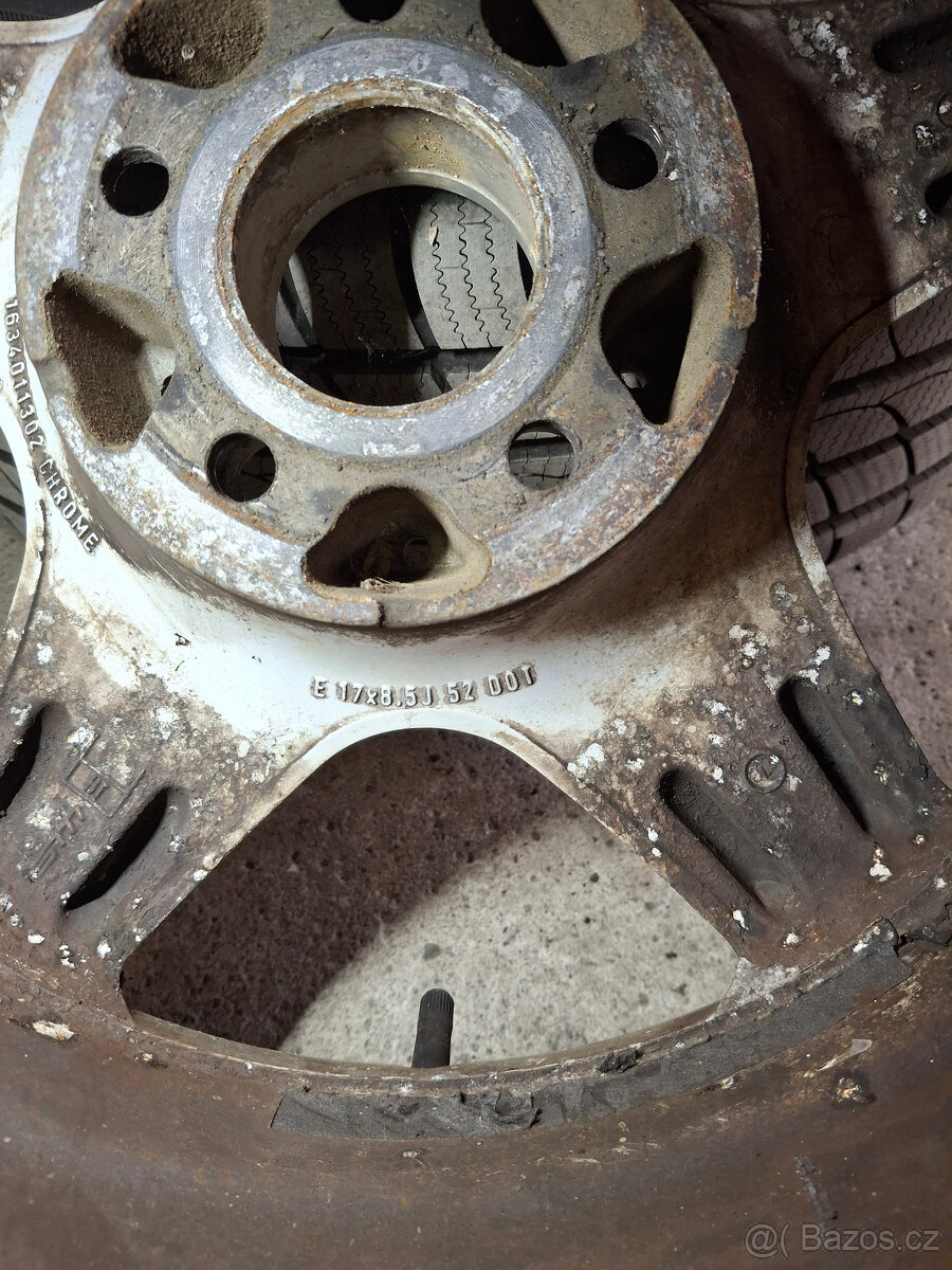 Prodam alu kola na Mercedes ml w163 8,5Jx17 ET52 5x112 66,6 - 9