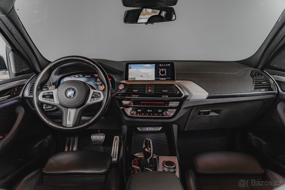 BMW X3 M40i-HUD-H&K-LED-Tažné-CZ-R20 - 9