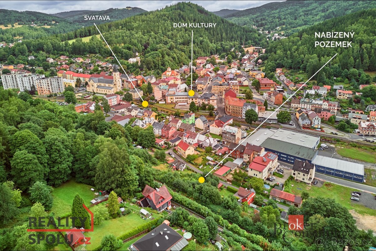 Prodej, pozemky/zahrada, 1018 m2, Zadní, Kraslice, Sokolov [ - 9