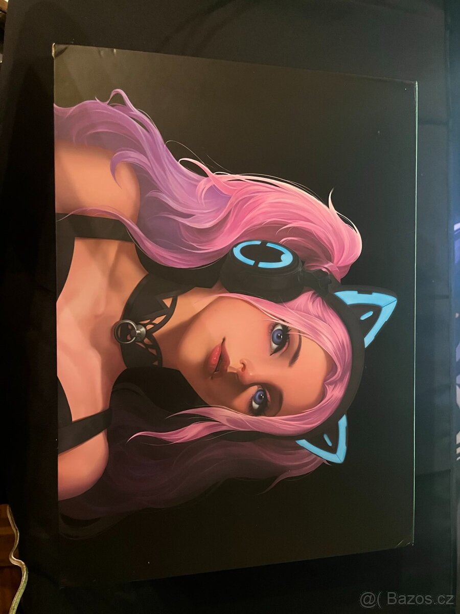 YOWU Cat Ear Headphones 4GS – RGB bezdrátová herní sluchátka - 9