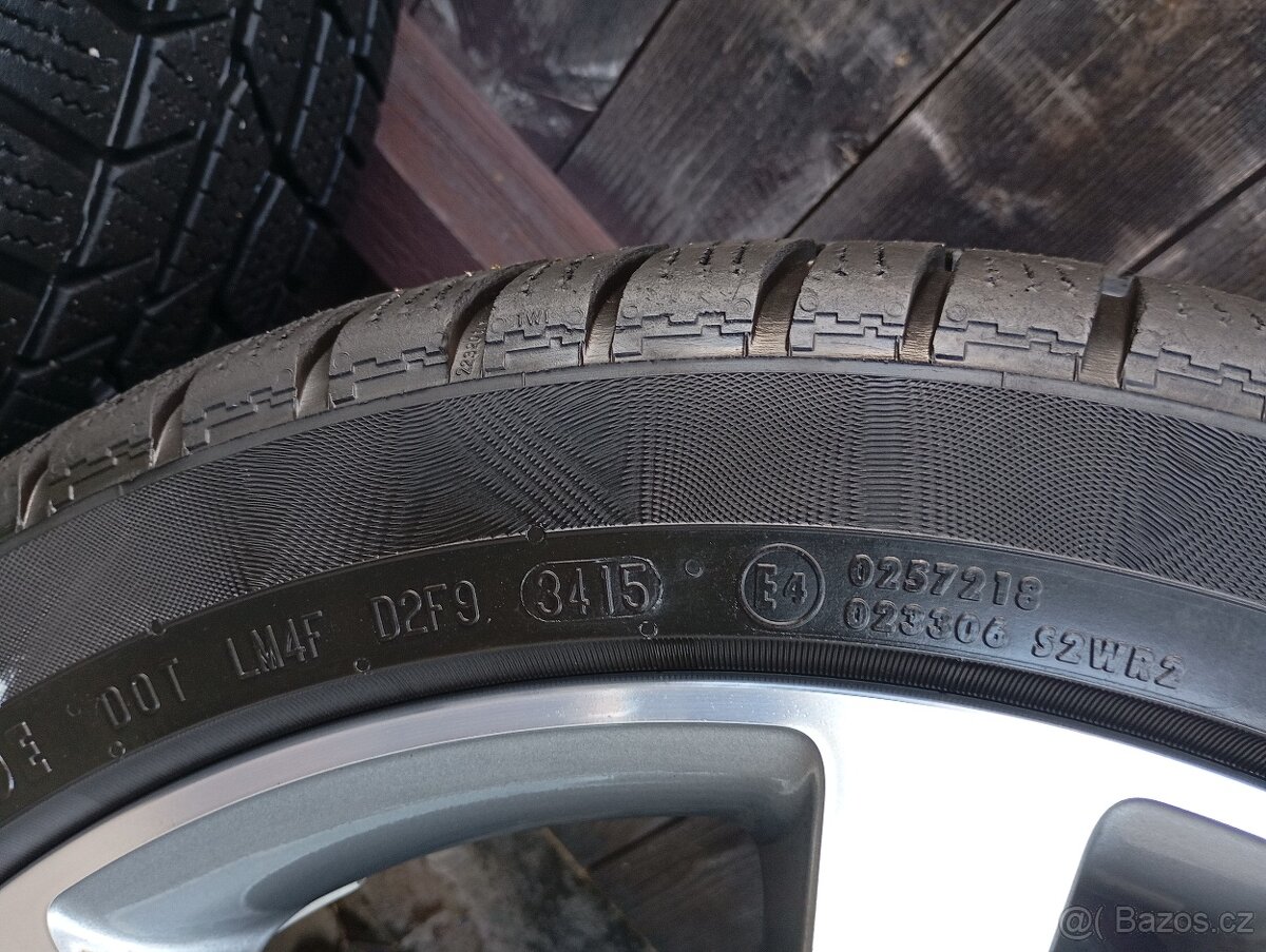 Zimní sada Mercedes Benz 5x112 225/45/18 Continental - 9