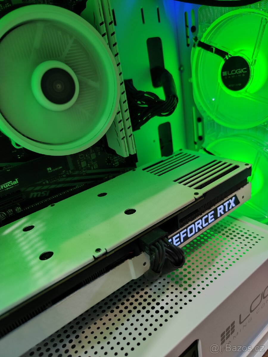 Herní PC: RTX 3070, Ryzen 5 5500, 16gb ram, ZÁRUKA - 9