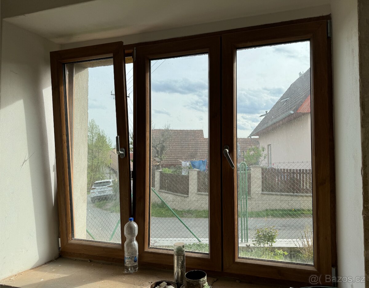 Plastová okna - 9ks - 9