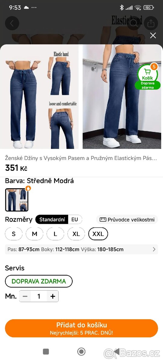 NOVÉ rifle s elastanem XXL - 9