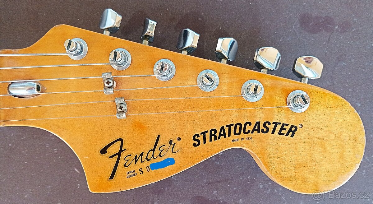 Fender Stratocaster hardtail ,USA 1979 s kufrom - 9