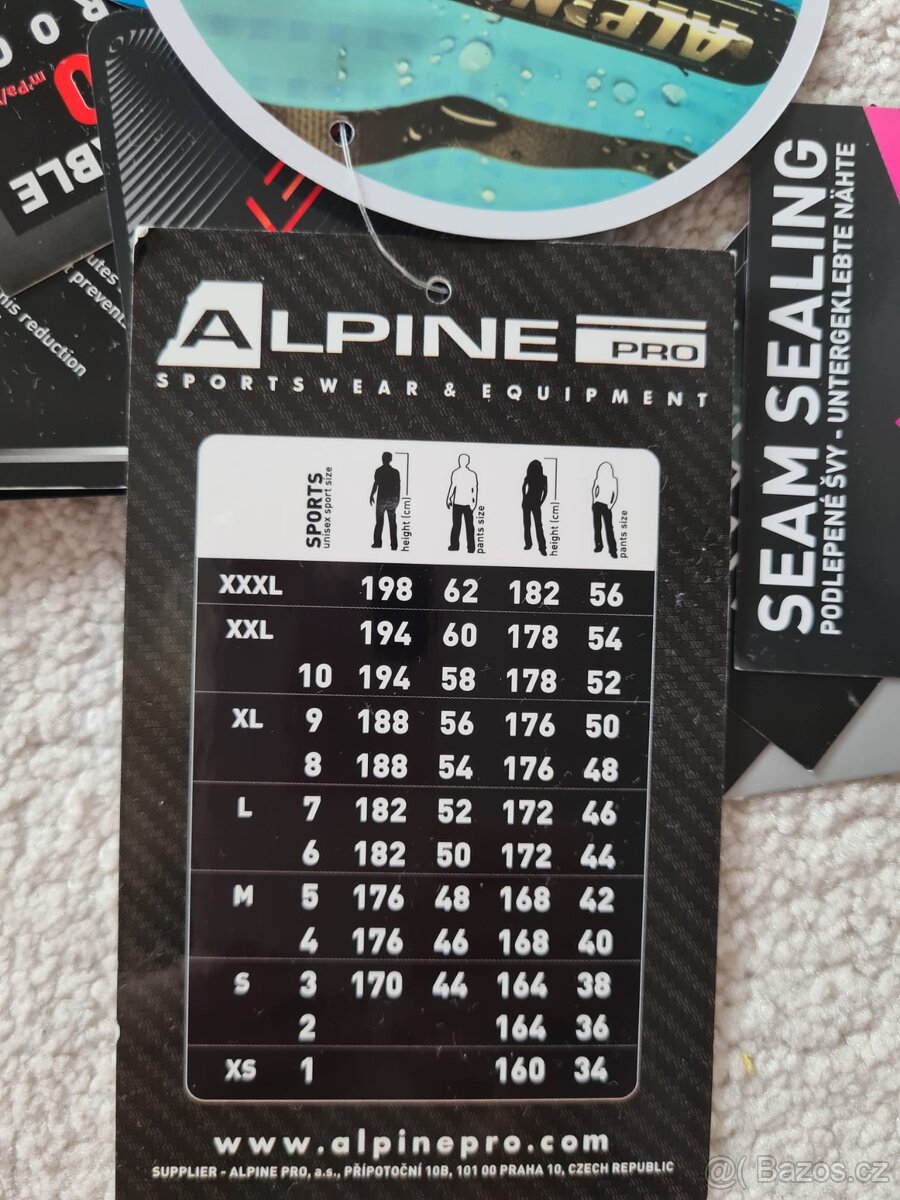 Nová dámská lyžařská souprava Alpine Pro vel S - 9