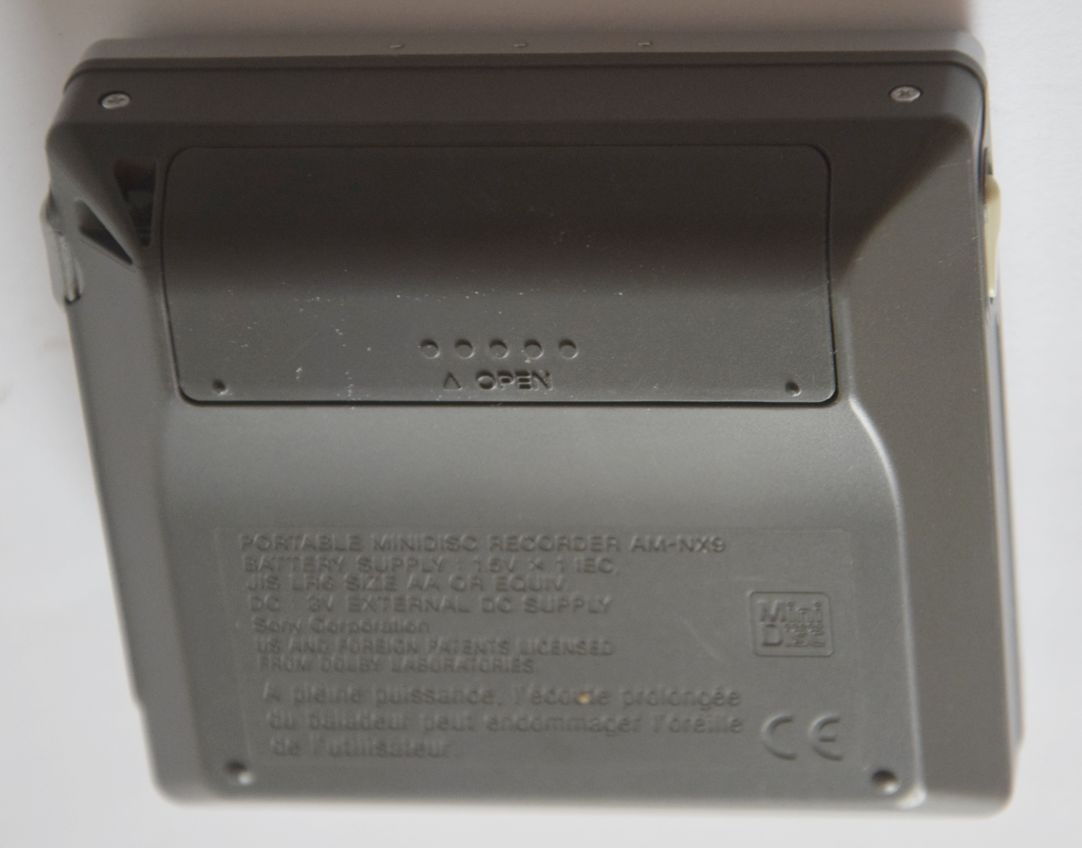 Minidisc Aiwa, AM-NX9, NET MD, MDLP, MD disky, manual - 9