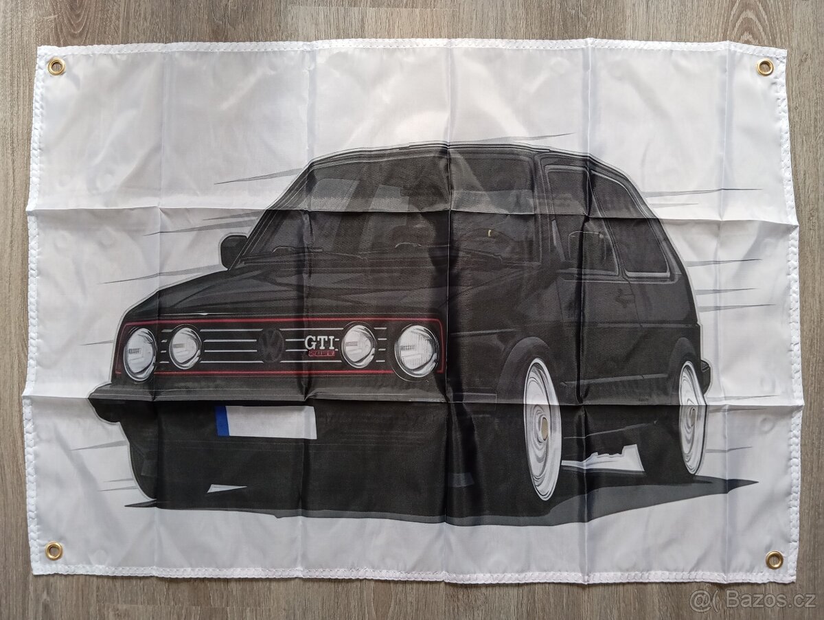 VW GOLF mk1,mk2,mk3 GTI dekorácia na stenu - 9