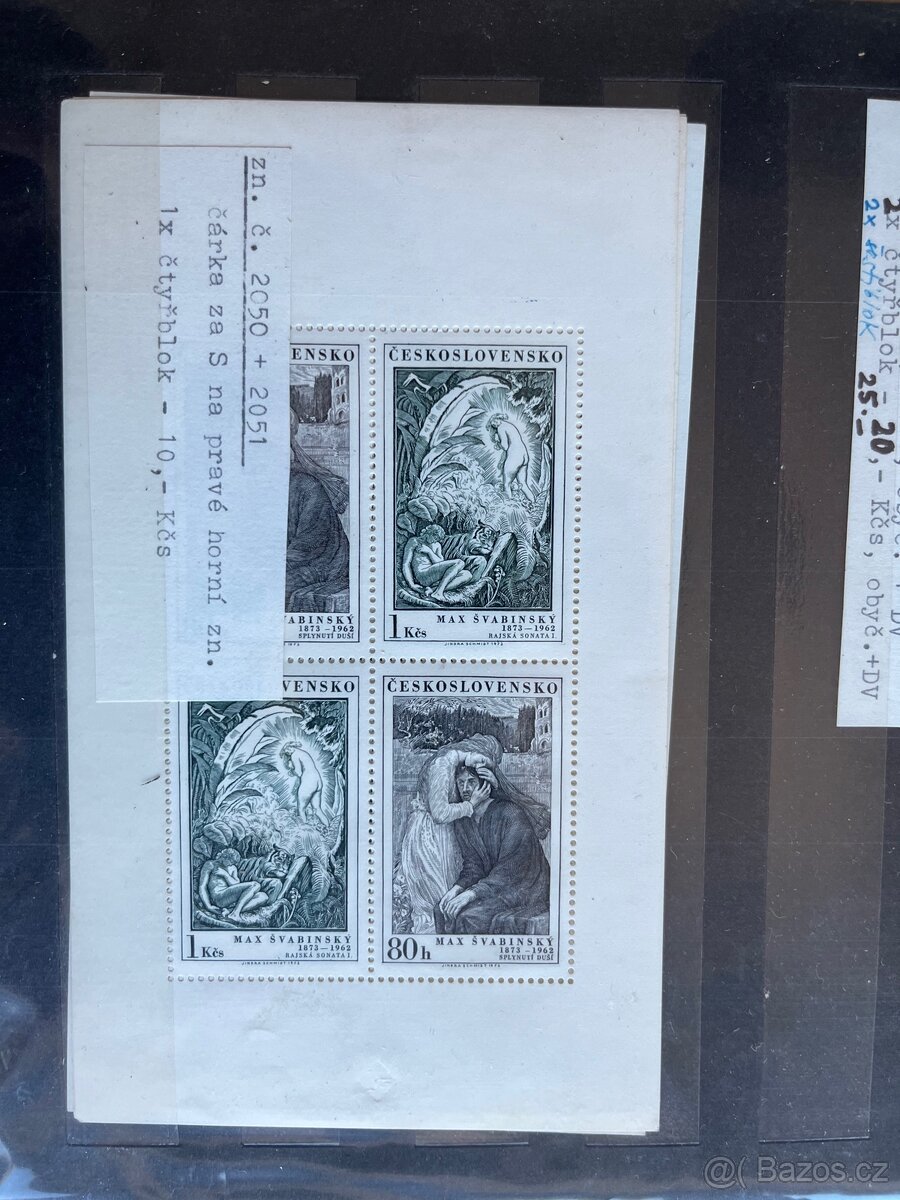 Zvláštnosti ČS. Známek - 9