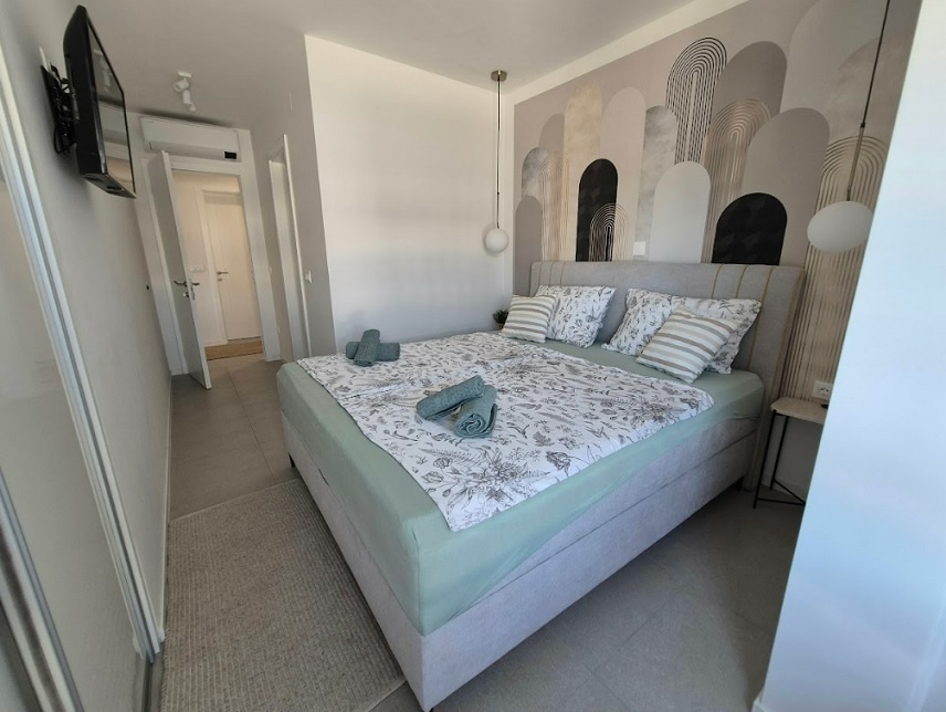 Chorvatsko, Novalja – nádherne zariadený apartmán - 9