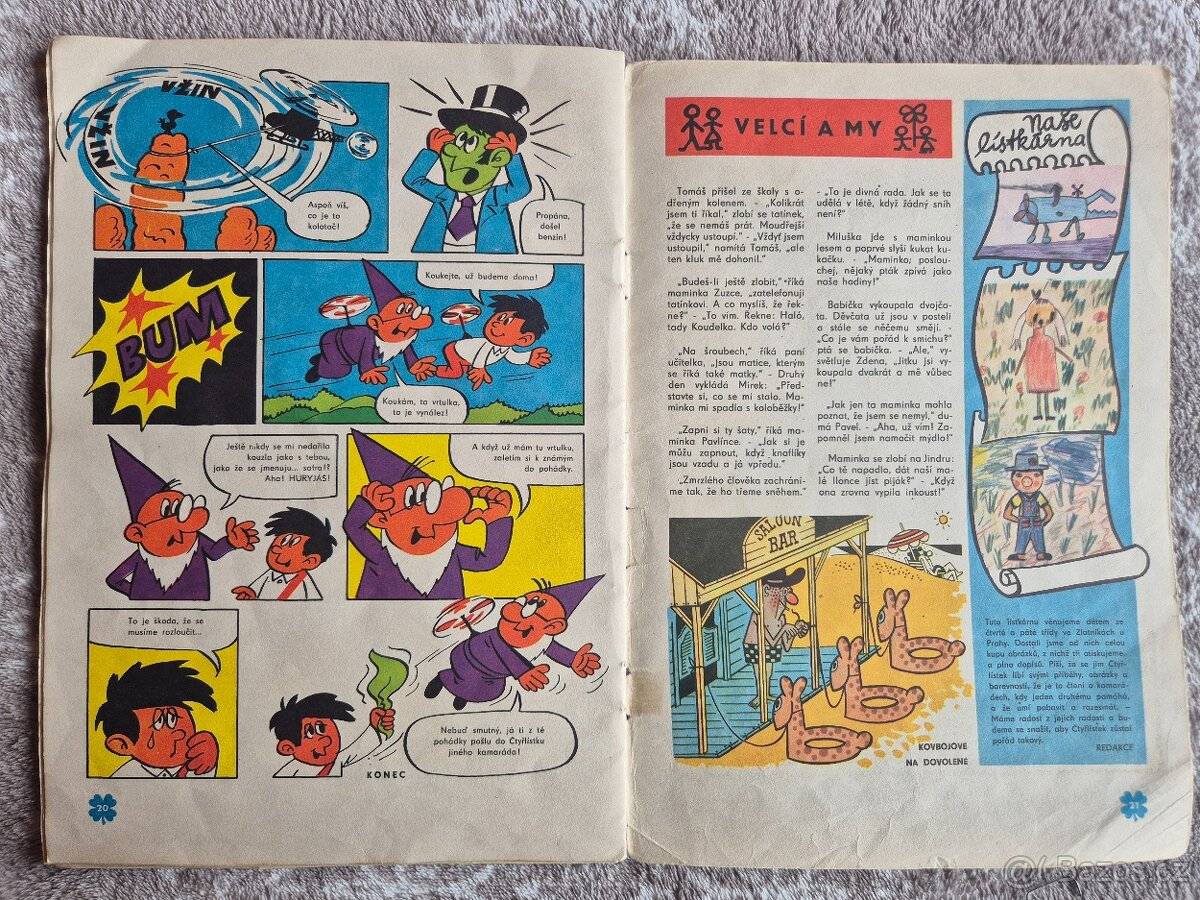 Čtyřlístek č.4 na divokém západě-bez obálky - 9