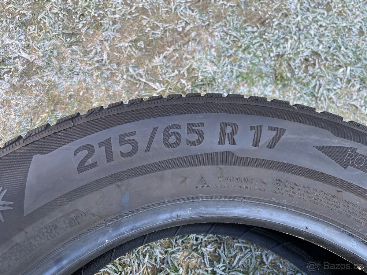 Michelin 215/65R17 zimní - 9