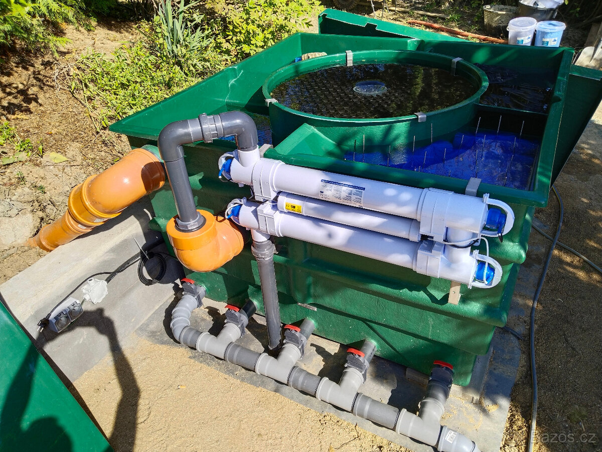 Jezírková filtrace, technika - 9