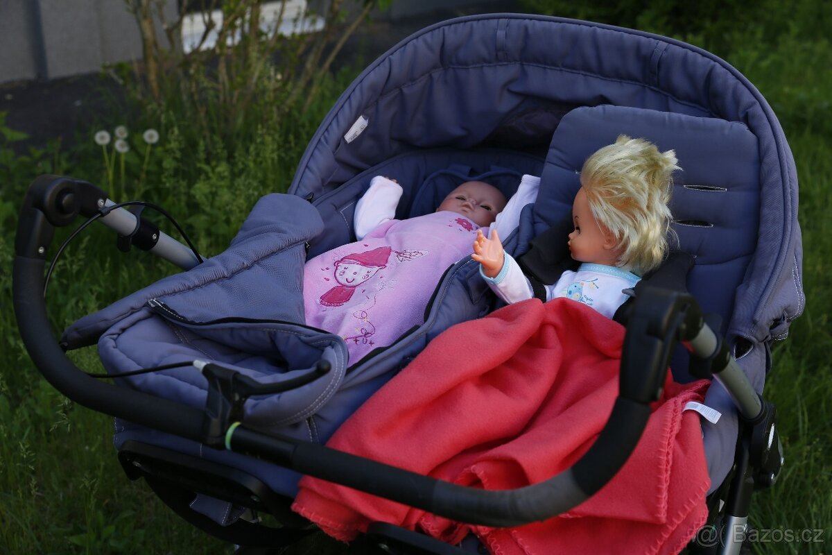 Kočárek pro dvojčata - Teutonia - 9