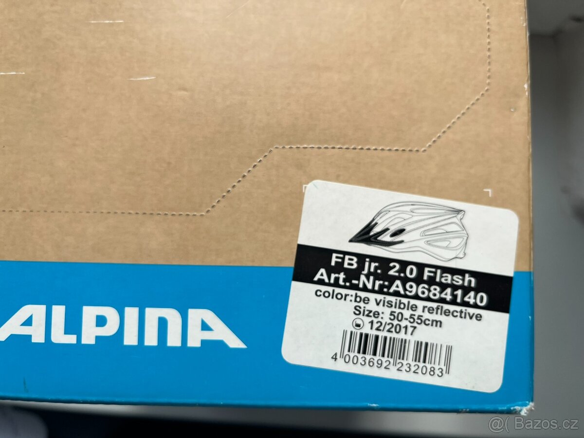 Juniorská cyklistická helma ALPINA 2.0 vel.50-55cm - 9