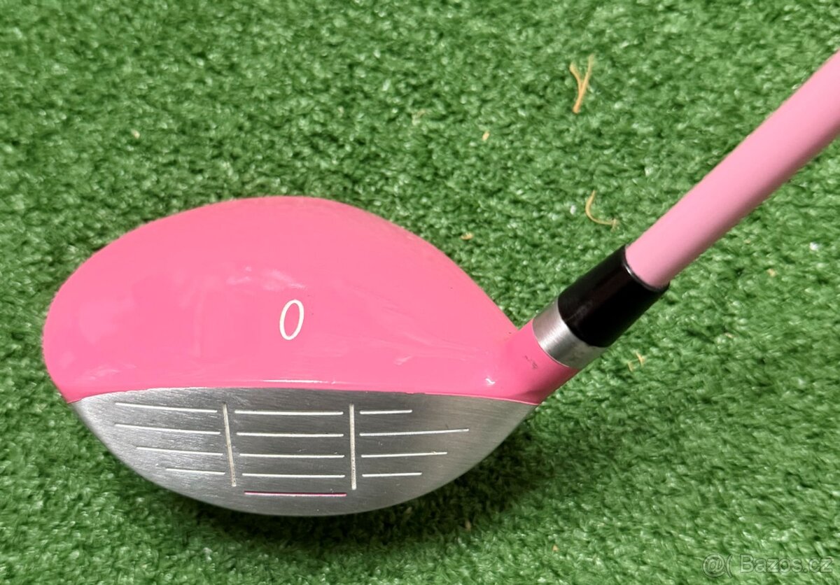 Golfový set Junior PINK pravý, grafit - 6-8 let - 9