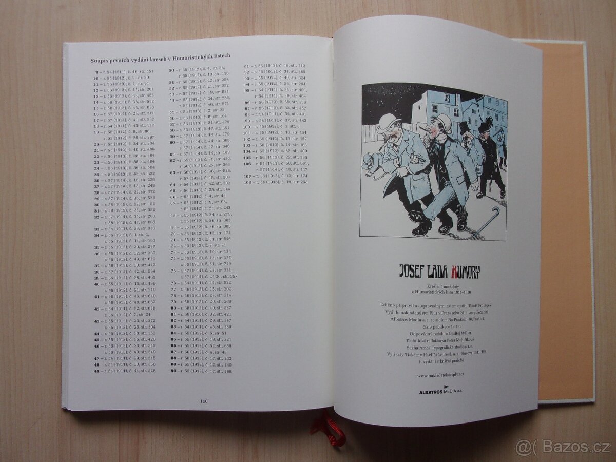 JOSEF LADA - HUMORY - KRESLENÉ ANEKDOTY z let 1911 - 16 - 9