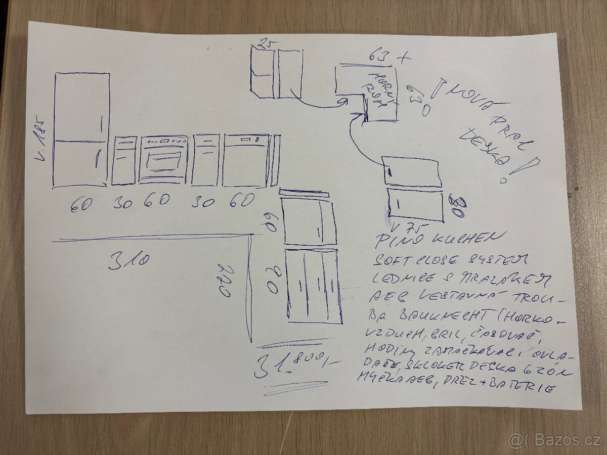 Kuchyňská linka vč spotřebičů - 9