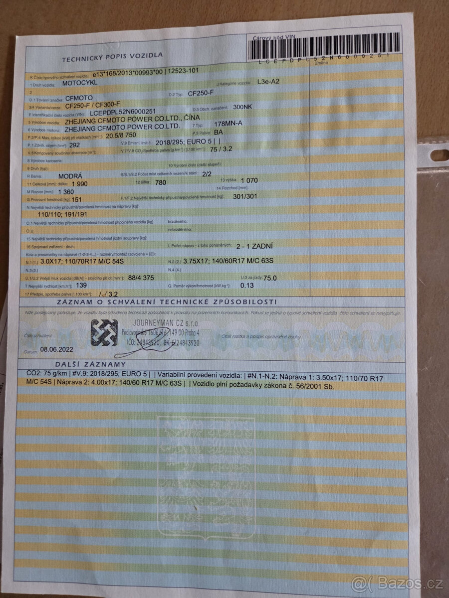 CF MOTO 300NK - 9