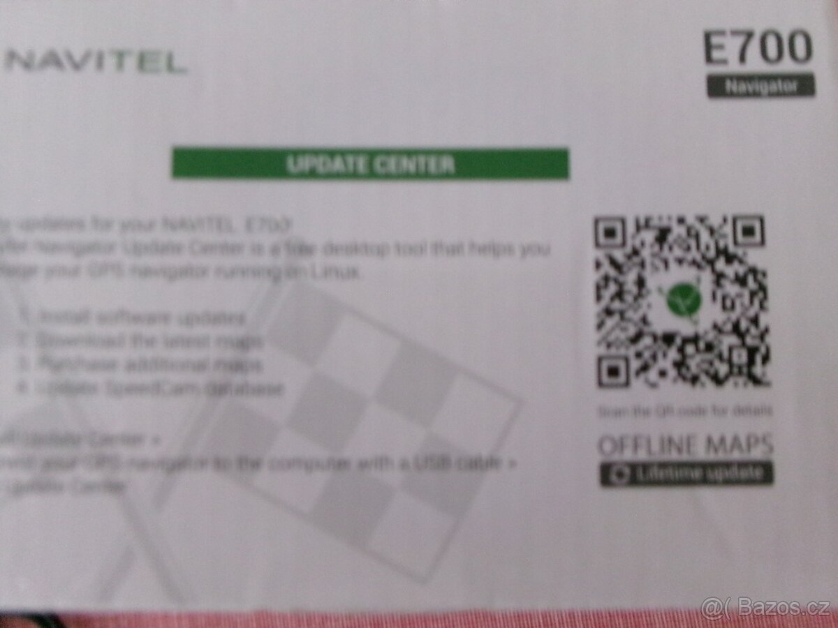 Navigace Navitel E700. - 9