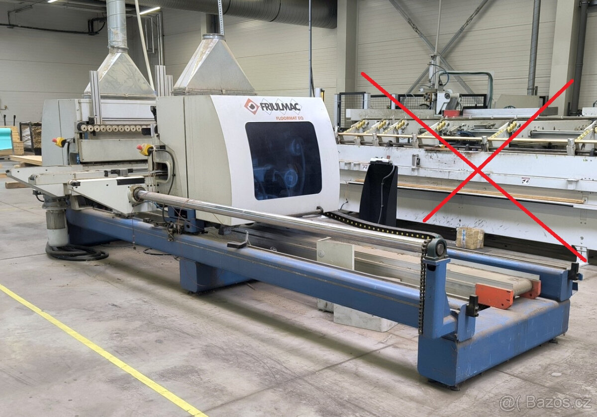 2015 pila dřevo automat příčná formát FRIULMAC Floormat EQ - 9