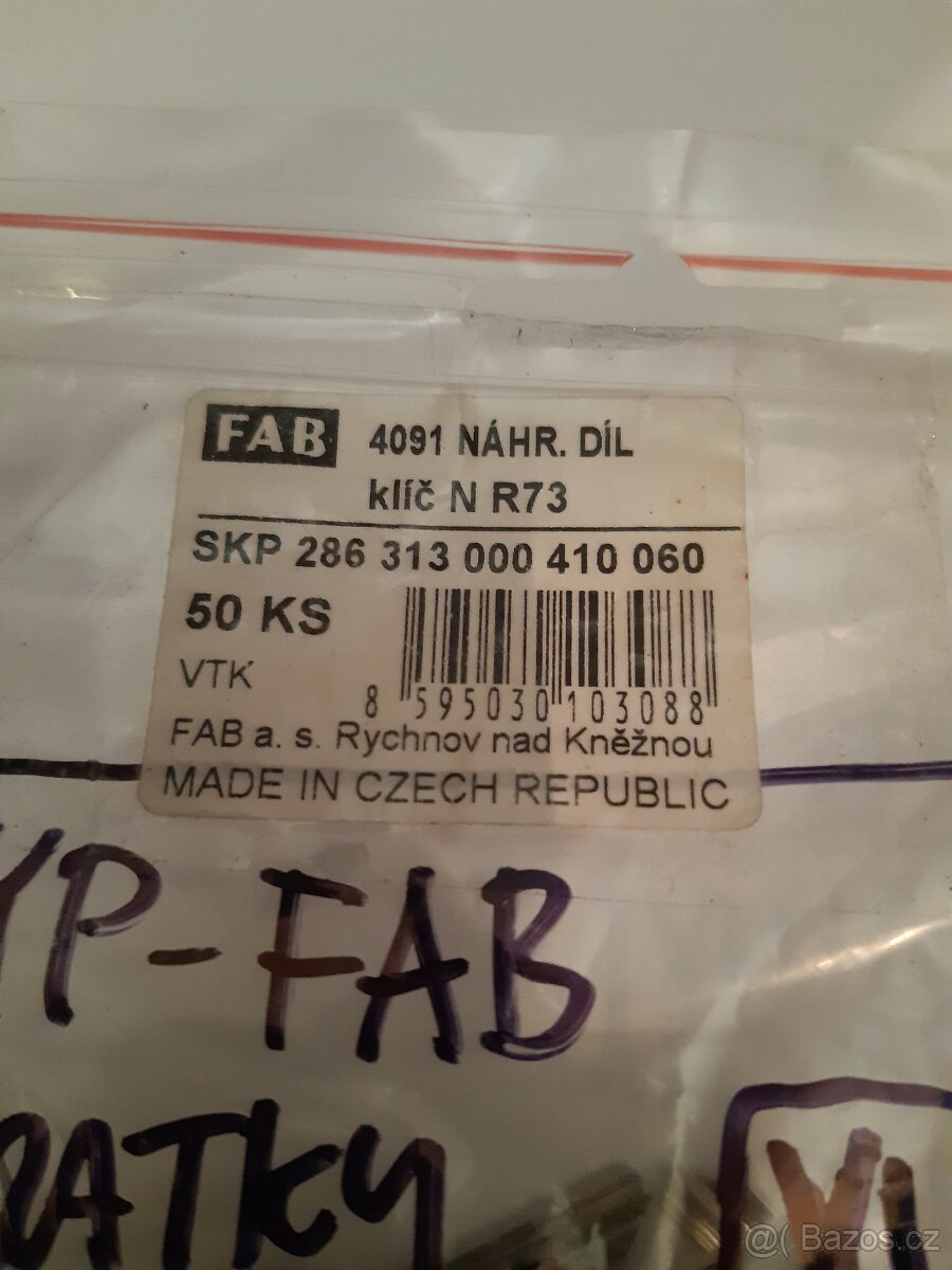 Kliče surové do zámku-polotovar - 9