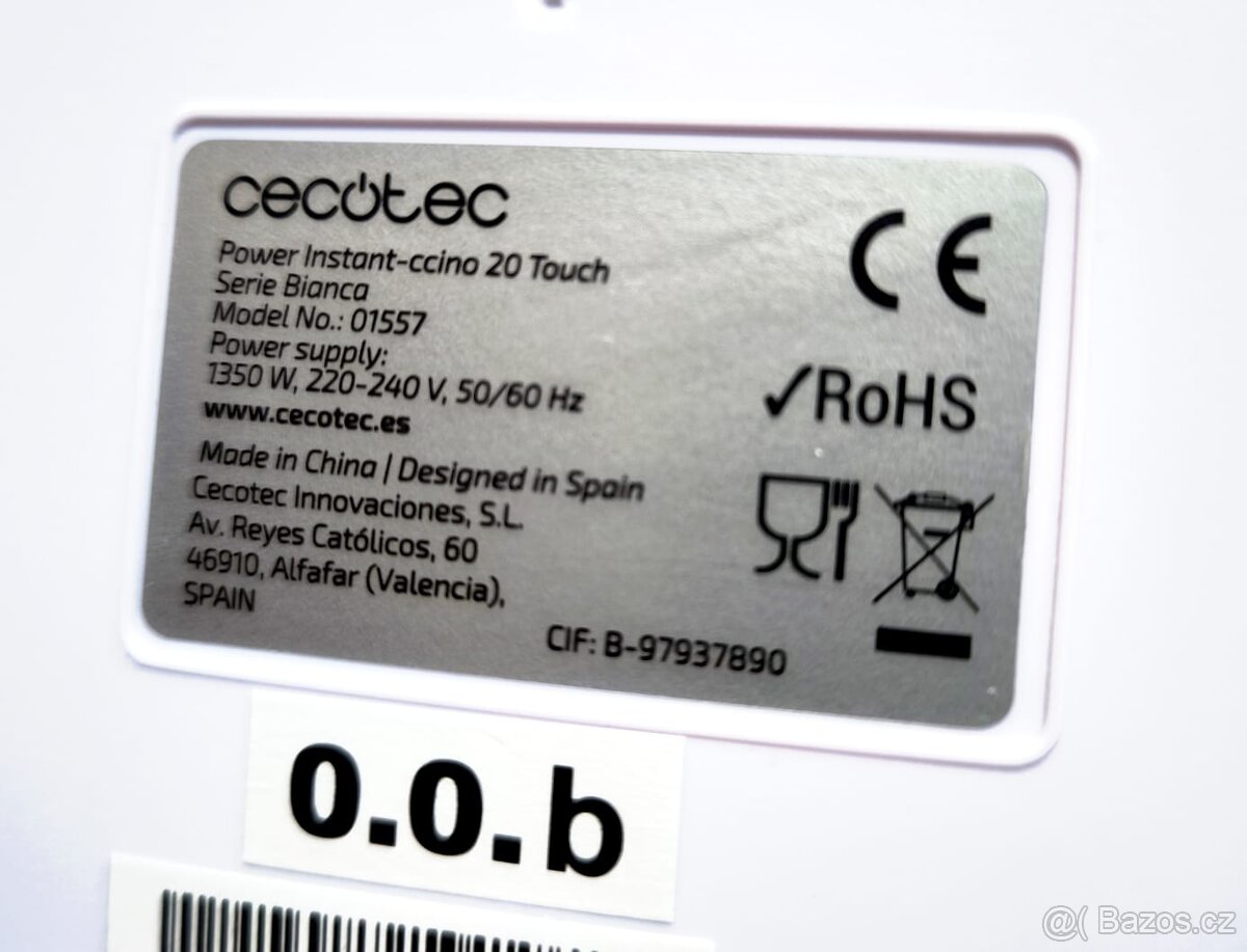 Pákový tlakový kávovar Cecotec 01557 - 9