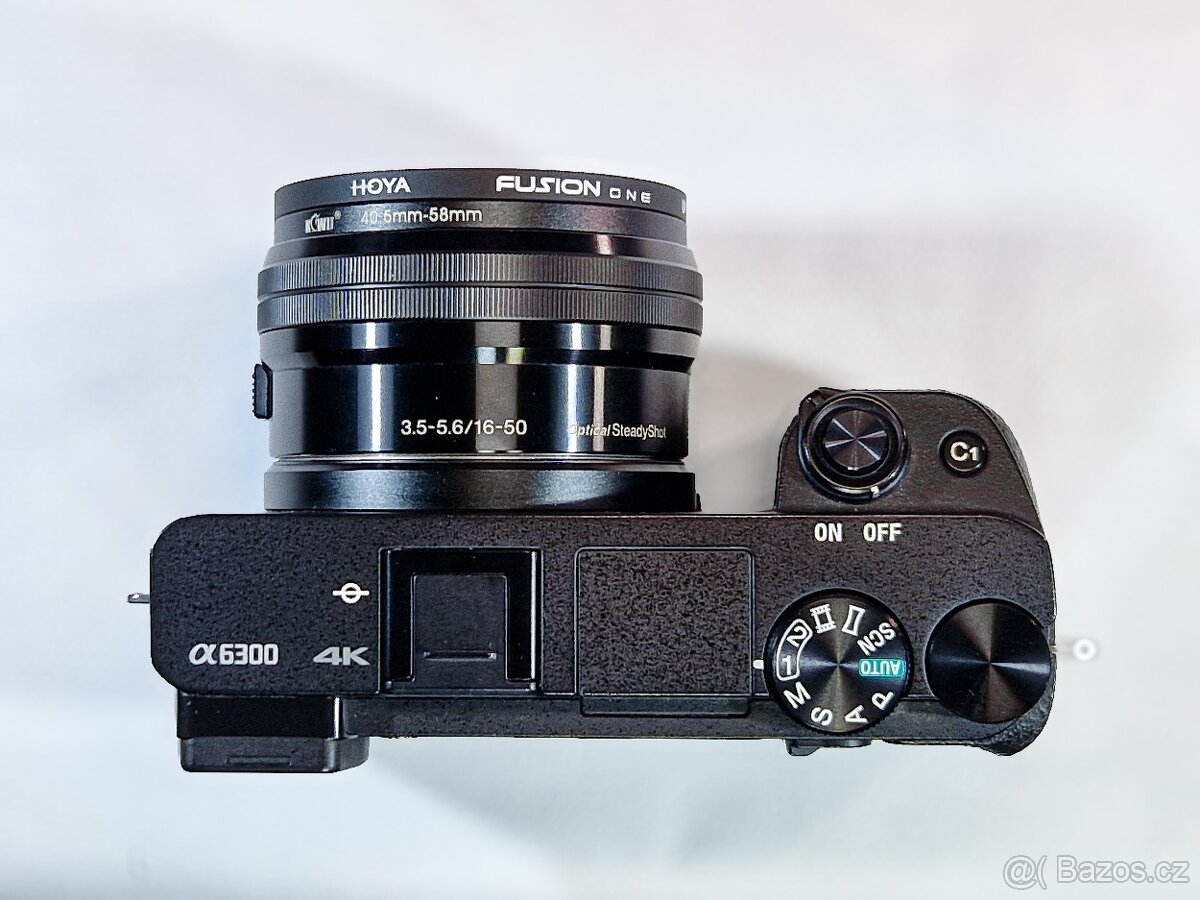 Digitální bezzrcadlovka SONY Alpha A6300 černý + 16-50 mm - 9