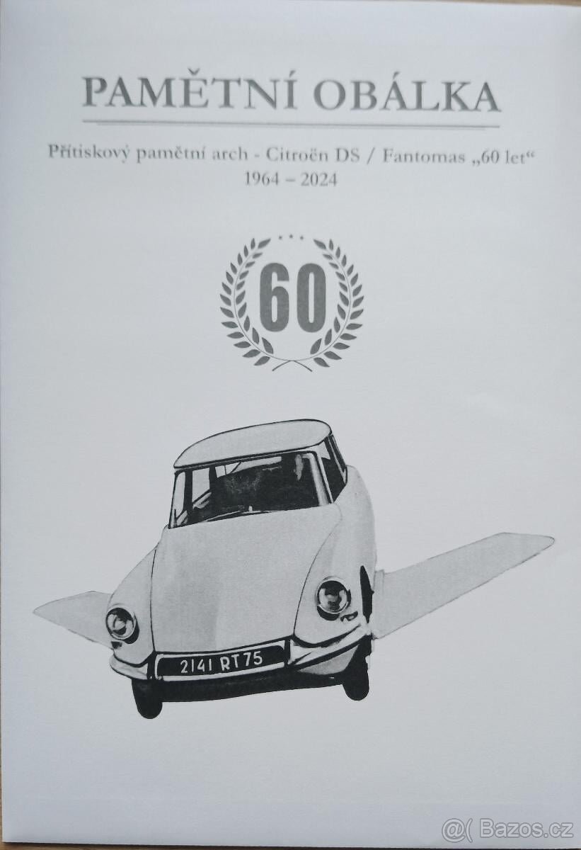 0 Euro Souvenir Citroen DS Fantomas konvolut komplet pouze 2 - 9