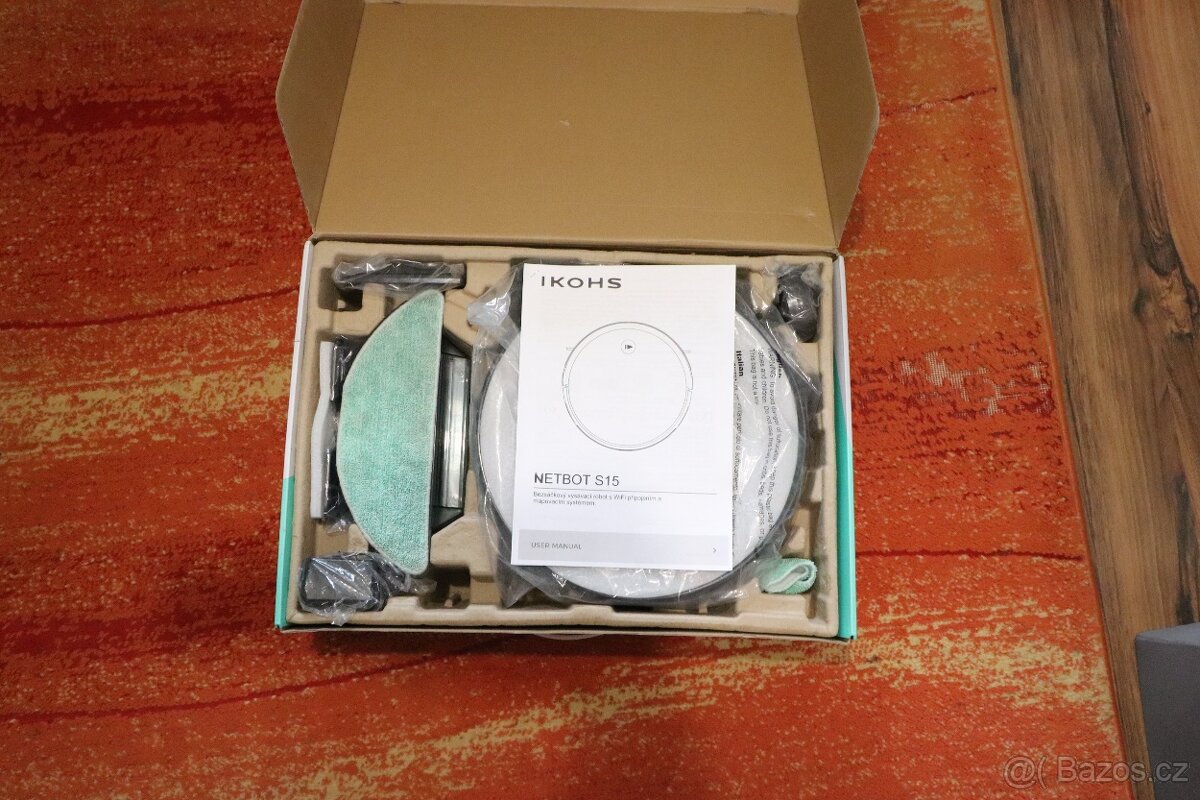 Robotický vysavač IKOHS Netbot S15 výstavní kus - 9