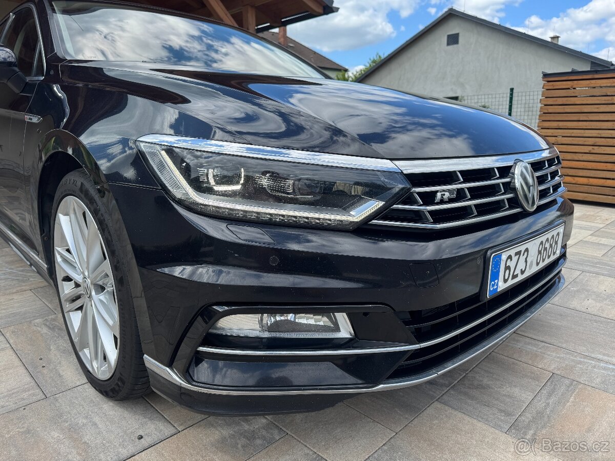 VW Passat R-Line 2.0 BiTDI 176kW 4x4, 2x kola, pano, ACC,DCC - 9