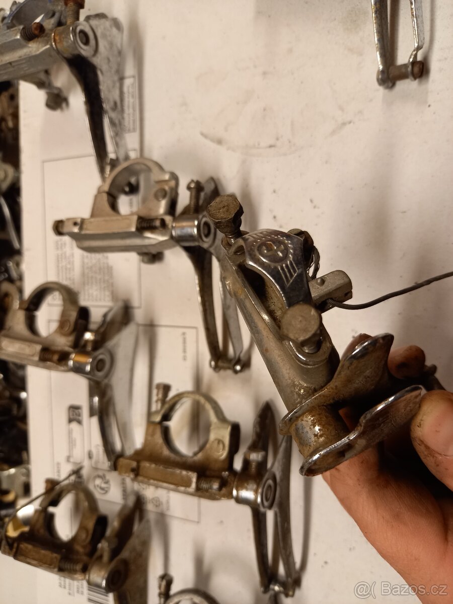 Přesmykač, přesmykače Shimano 105, LEPPER, Favorit, Romet - 9