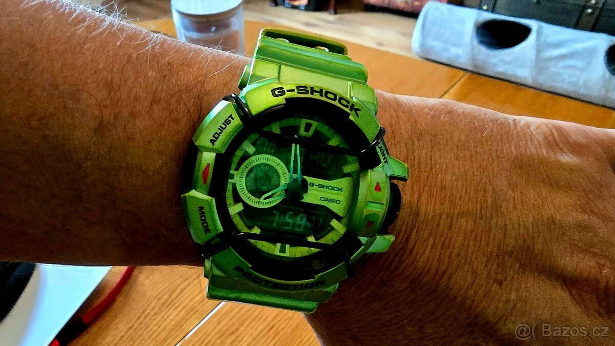 Hodinky Casio G-Shock green edition - 9