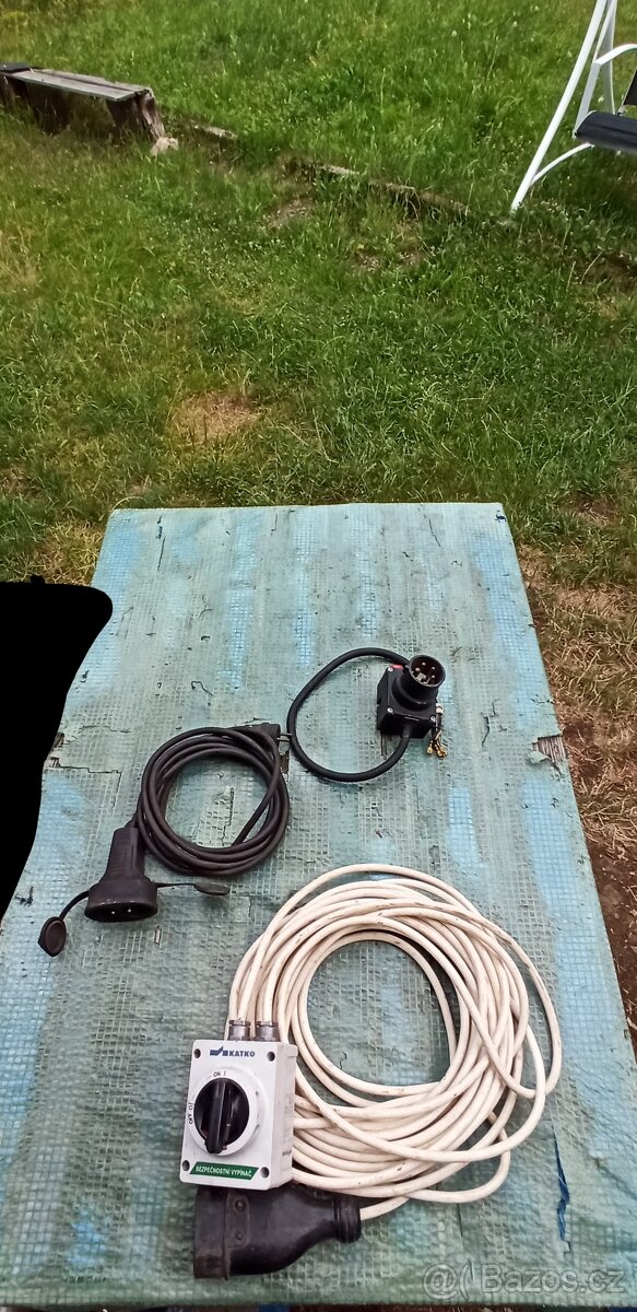 Prodlužovací kabely/prodlužky a spínače 380V a 220V - 9