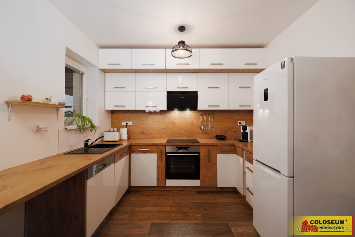 Břežany u Znojma, RD 4+kk, dřevostavba, terasa, zahrada, krb - 9