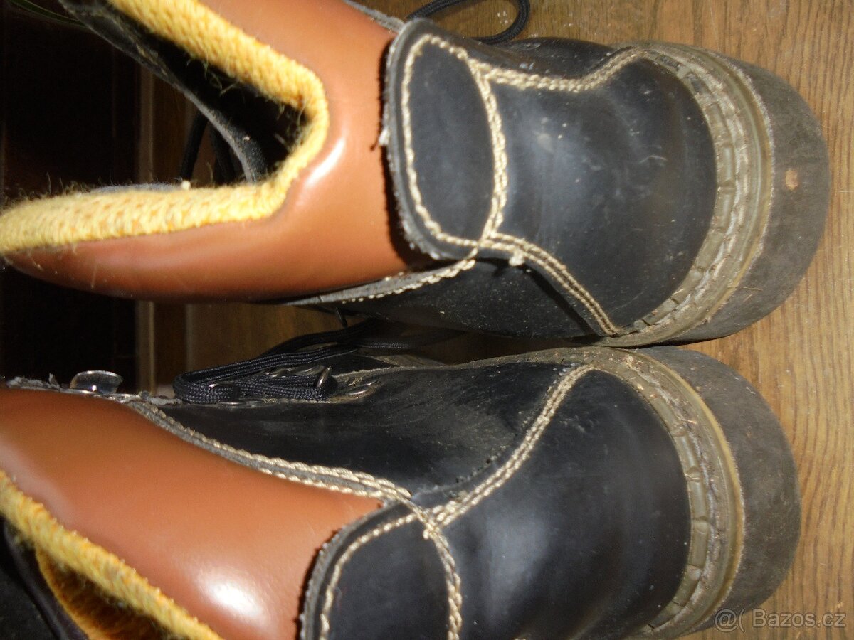 chlapecke zimní boty č.5= č.39 - 9