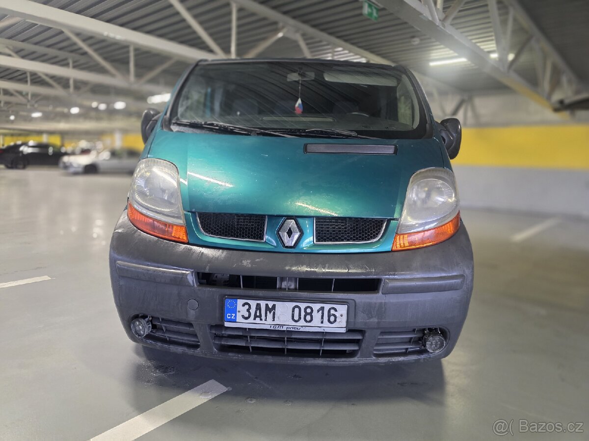 Renault Trafic 1.9DCI, 74kw, 2003, 9 míst - 9