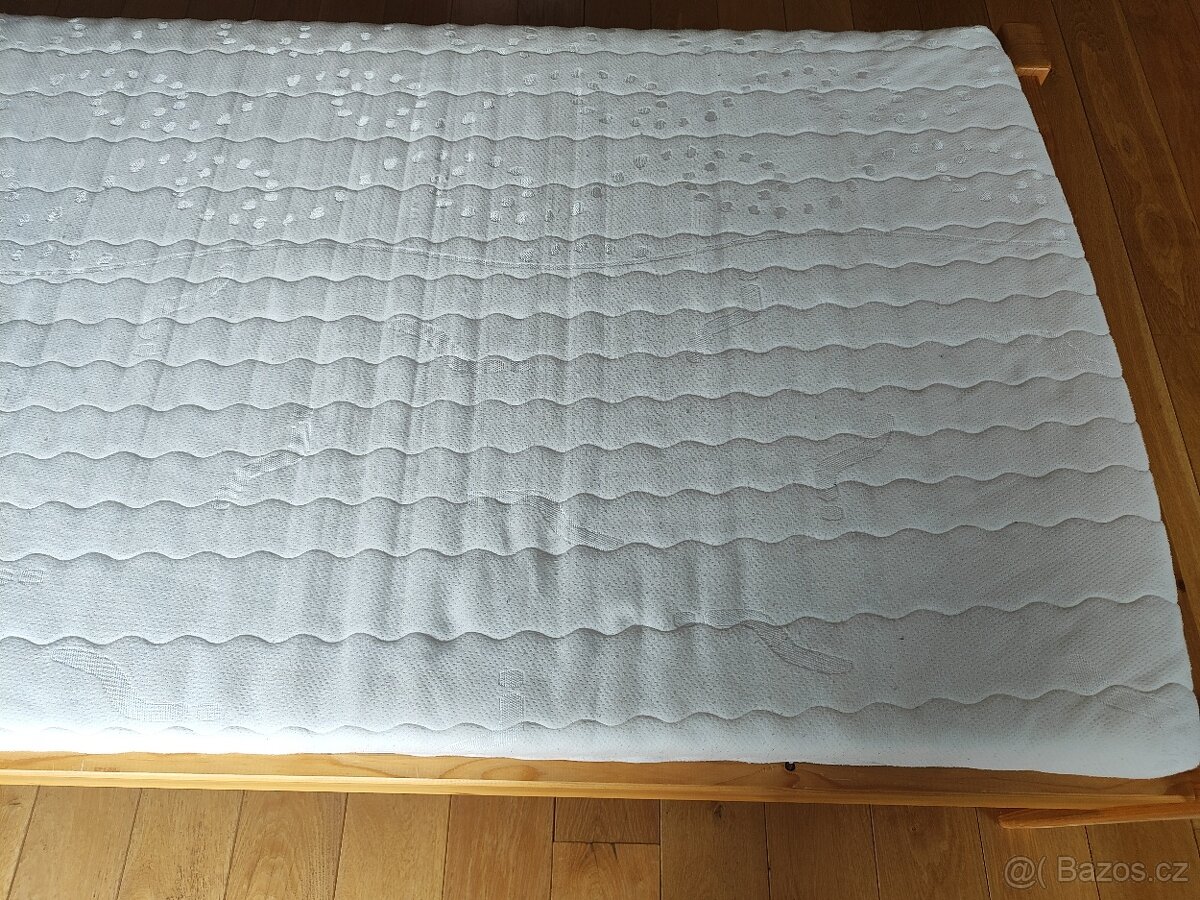 Jednolůžková komplet postel z masivu – 220 x 98 cm - 9