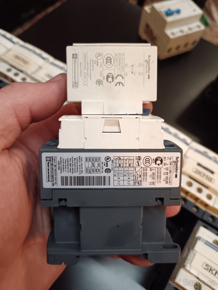 Stykače Schneider a telemecanique - 9