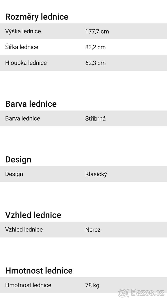 Americká lednice Gorenje NRS8182KX - 9