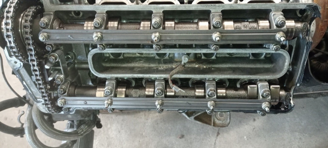 BMW motor M62B44 210kw X5 e53 po servisu - 9