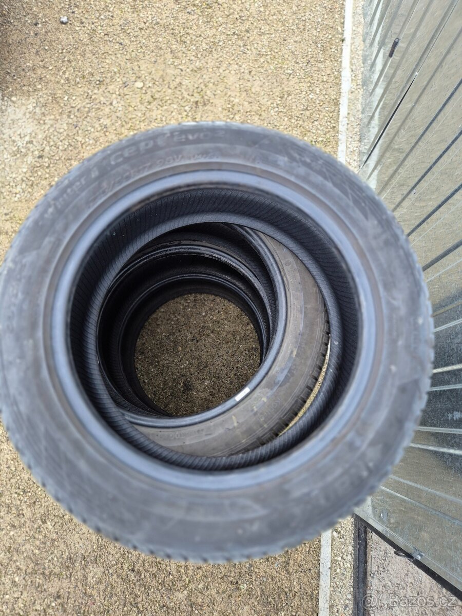 4x Hankook Winter Evo 2,rozměr 215/55R17 - 9