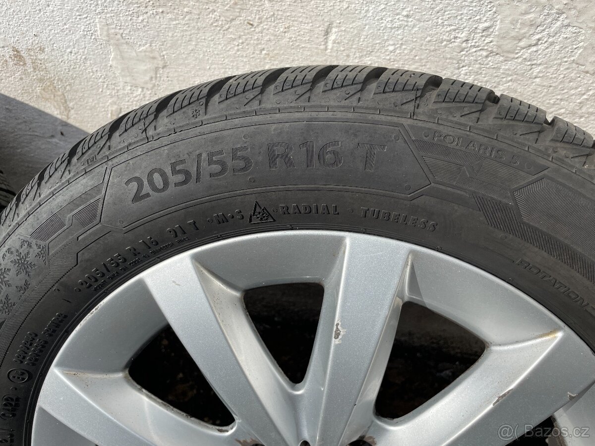 Mercedes-Benz W246 B sada zimní kola 205/55R16 - 9
