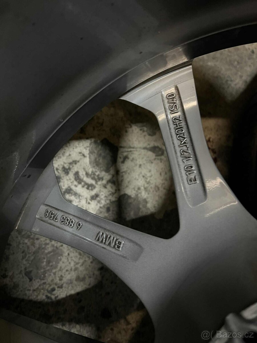 BMW X5, X6 Originální 20" sada styling 738 - 9