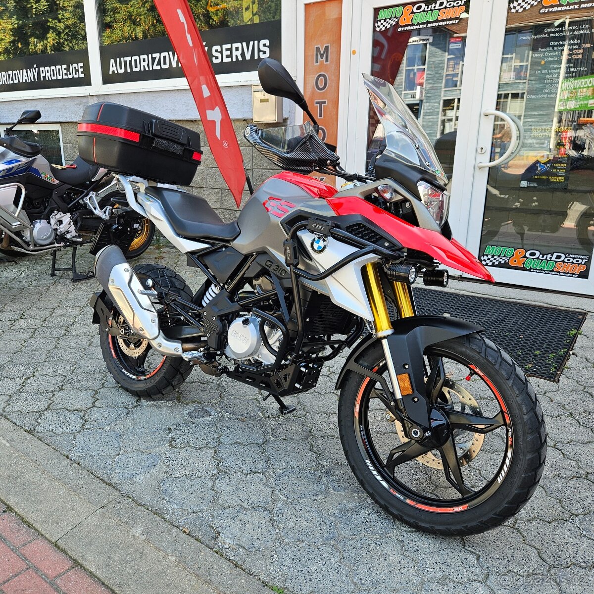 BMW G 310 GS, ČR, Padací rám, Vyšší plexi, Zadní kufr - 9